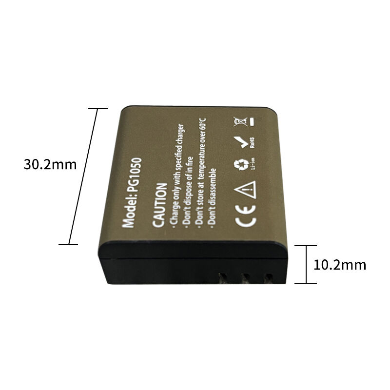 1050mAh 디지털 배터리 재충전 가능한 리?? 이온 카메라 배터리 액션 카메라를 위한 LiCoO2