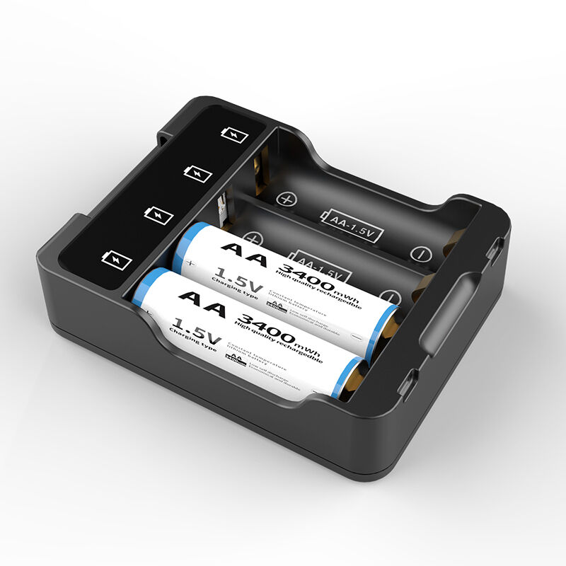 Lekkie AA akumulatory ładowalne Litium Battery Pack z żywotnością 1000 cykli i standem ładowania