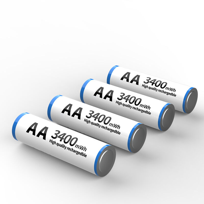 3400mWh AA Rechargeable Battery 1.5V Constant Voltage For Game Controllers And Consumer Electronics