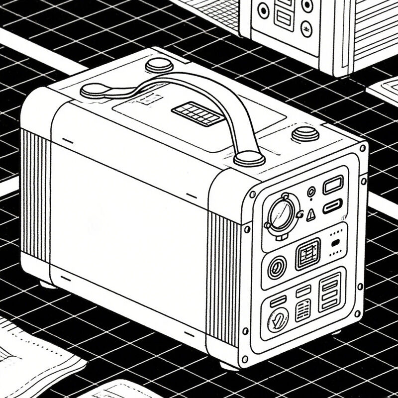 LiFePO4 Custom Battery Portable Solar Power Station With Jump Starter RV Port And Cigar Lighter