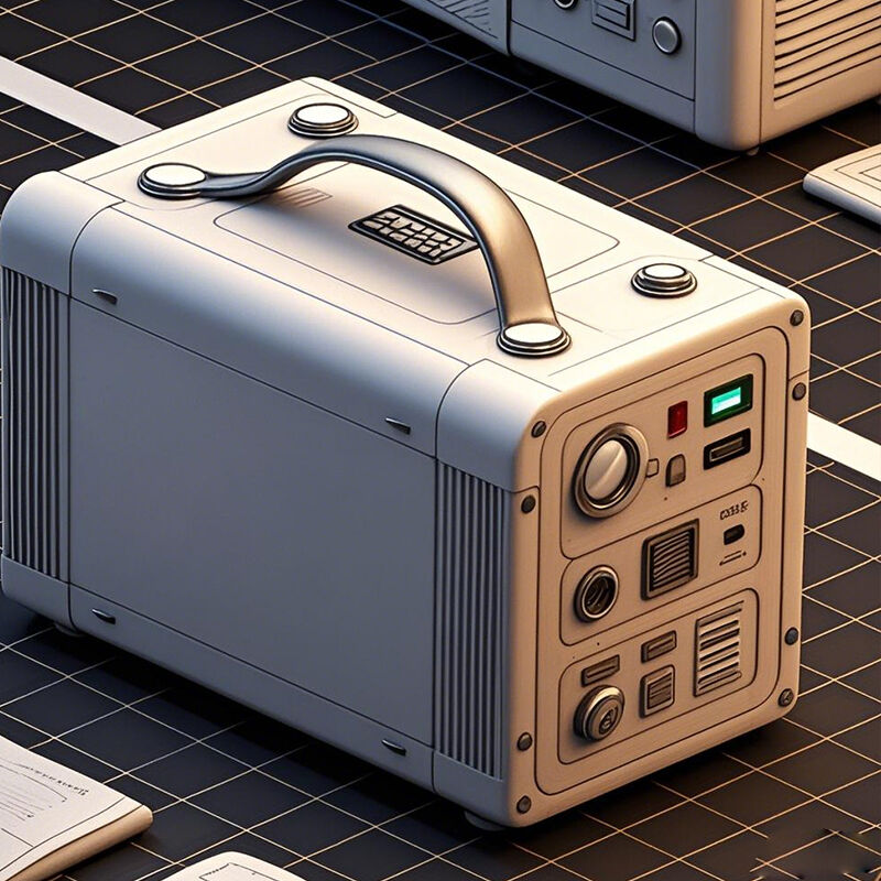 LiFePO4 Custom Battery Portable Solar Power Station With Jump Starter RV Port And Cigar Lighter