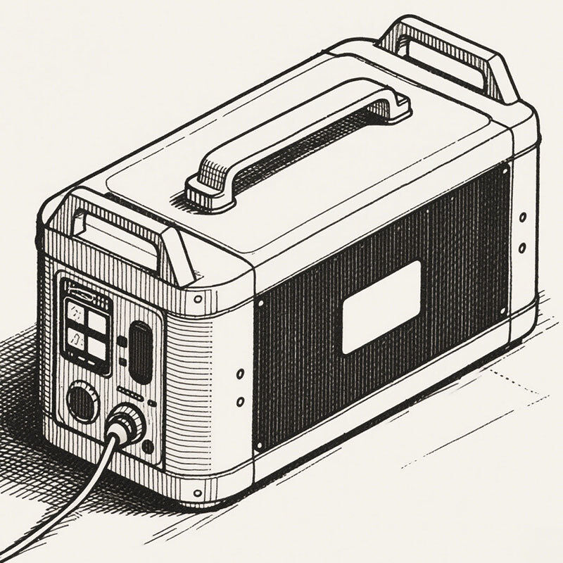 LiFePO4 Custom Battery Portable Solar Power Station With Jump Starter RV Port And Cigar Lighter