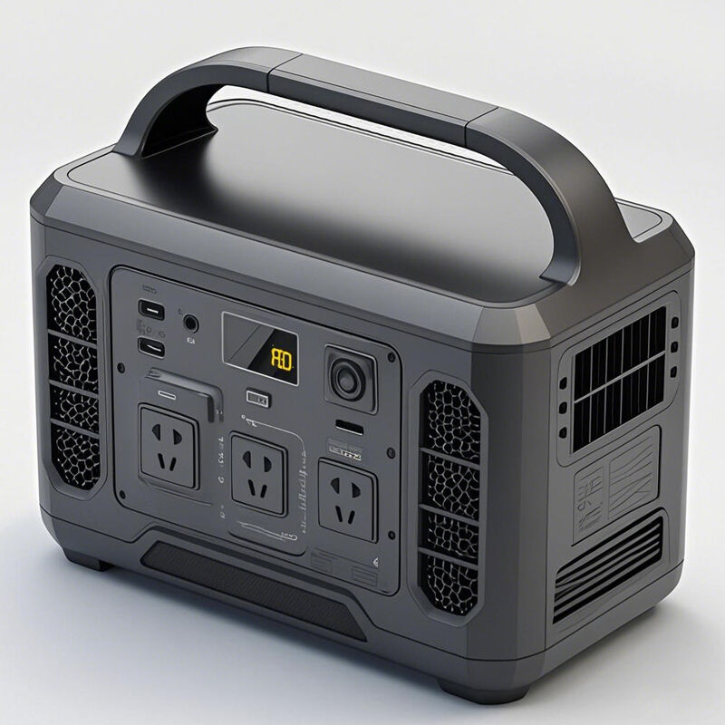 Generador de estación de energía portátil con personalización y controlador MPPT, inversor de onda sinusoidal pura G