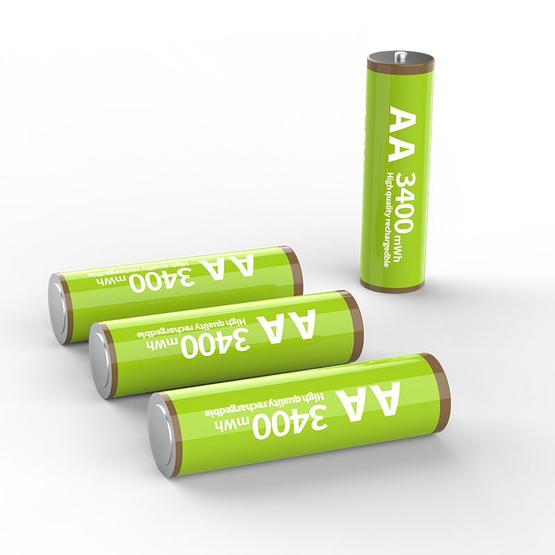 Convenient Solid State AA Rechargeable Lithium Ion Battery Safety With 1000 Cycles Life
