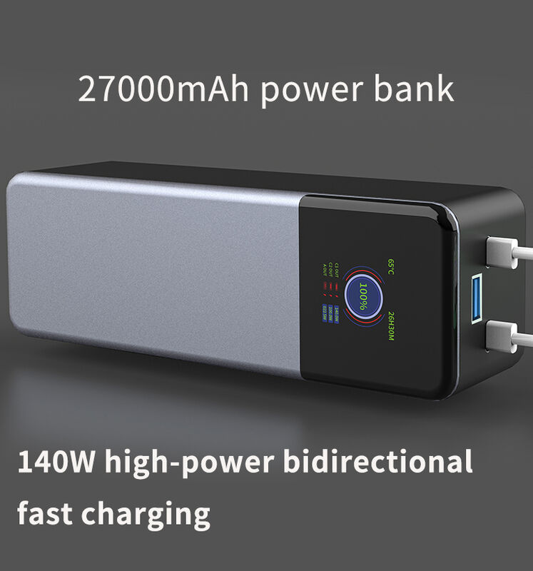 Customizable 27000mAh Power Bank Fast Charging Portable Charger With USB C 3 Port And PD 3.1