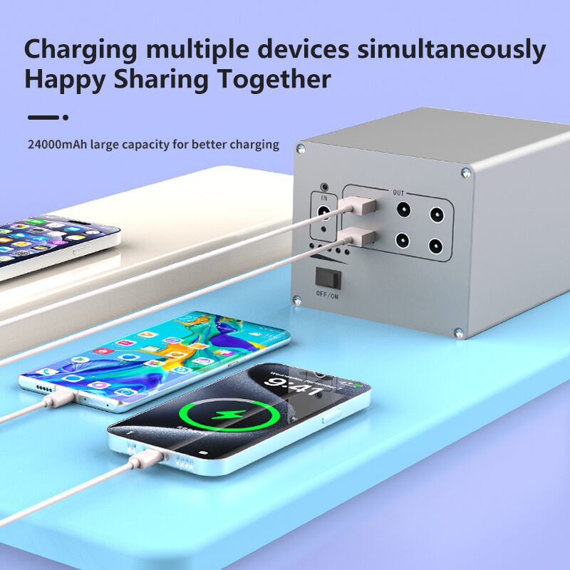 220V 50Hz Power Bank Charger AC Output 76.8Wh Capacity 10W For Emergency Backup