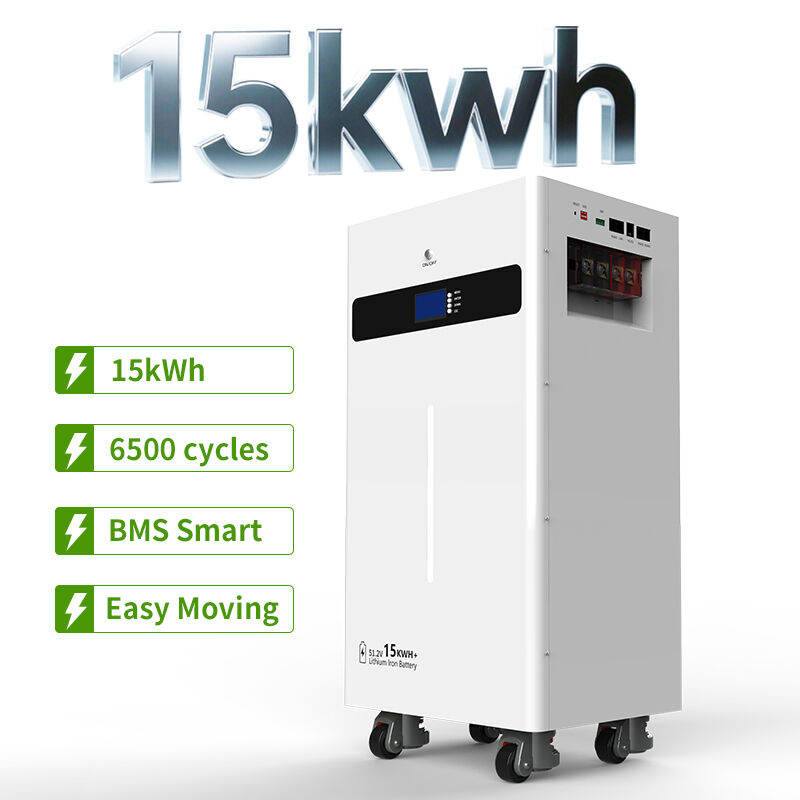 15kWh Ev Tipi Enerji Depolama Sistemi 10kW Çıkış 9'u 1 Arada Akıllı BMS Ev Tipi Güneş Enerjisi Bataryası