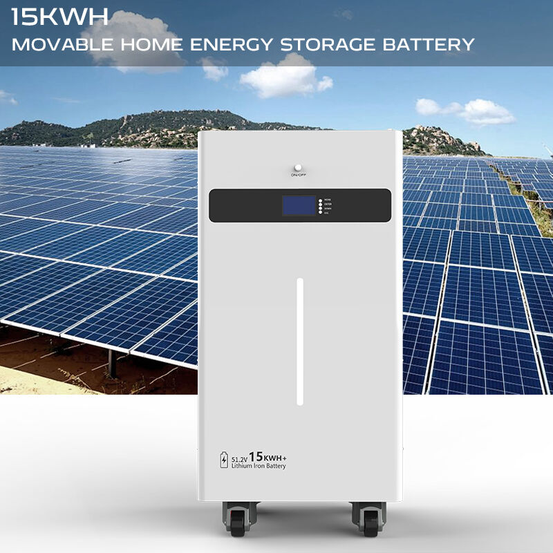 15kWh Ev Tipi Enerji Depolama Sistemi 10kW Çıkış 9'u 1 Arada Akıllı BMS Ev Tipi Güneş Enerjisi Bataryası