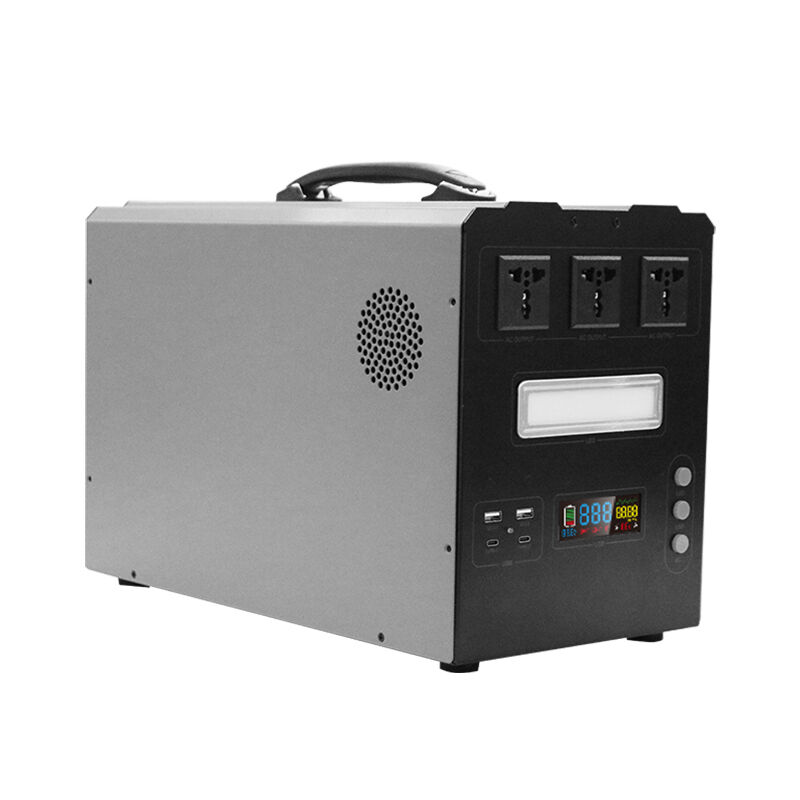 110 ولت 1000 وات ایستگاه برق قابل حمل موج سینوس خالص اینورتر ذخیره انرژی منبع برق