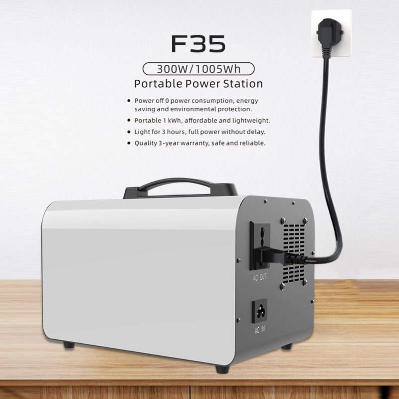 300W Portable Power Supply With LiFePO4 Battery And MPPT Controller For Solar Charging