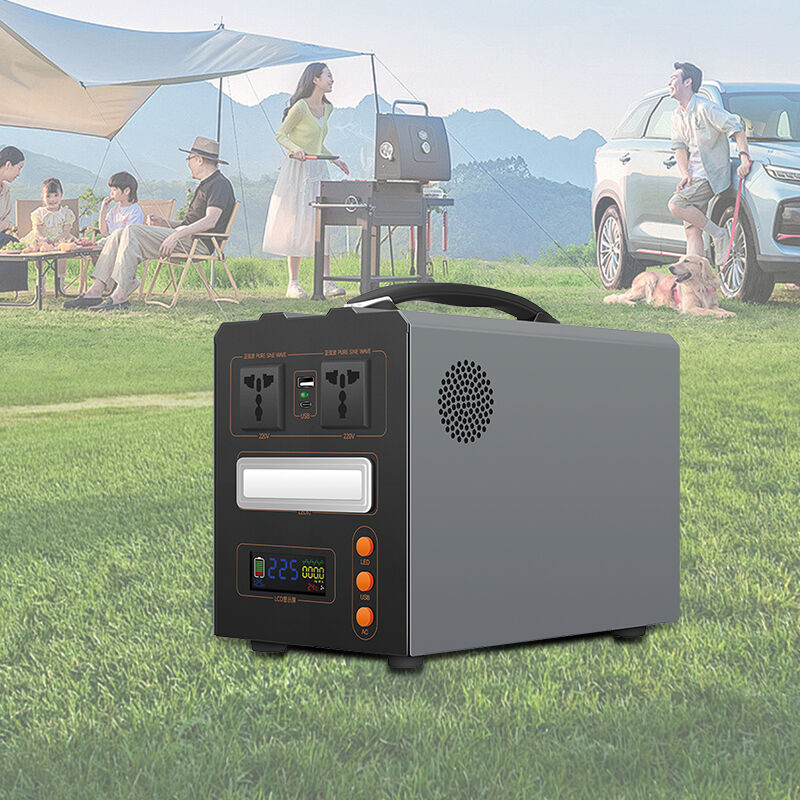 ایستگاه برق حمل و نقل 600W در فضای باز باتری لیتیوم یون برق اضطراری کمپینگ