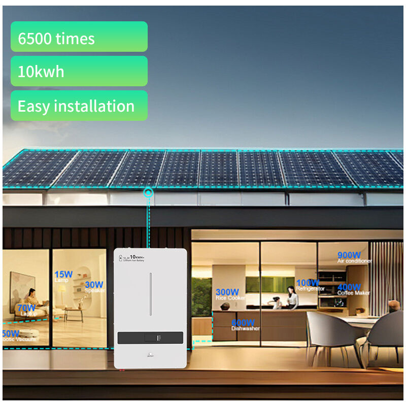 51.2V 5kW Home Energy Storage System IP54 Solar Hybrid Residential Battery Storage