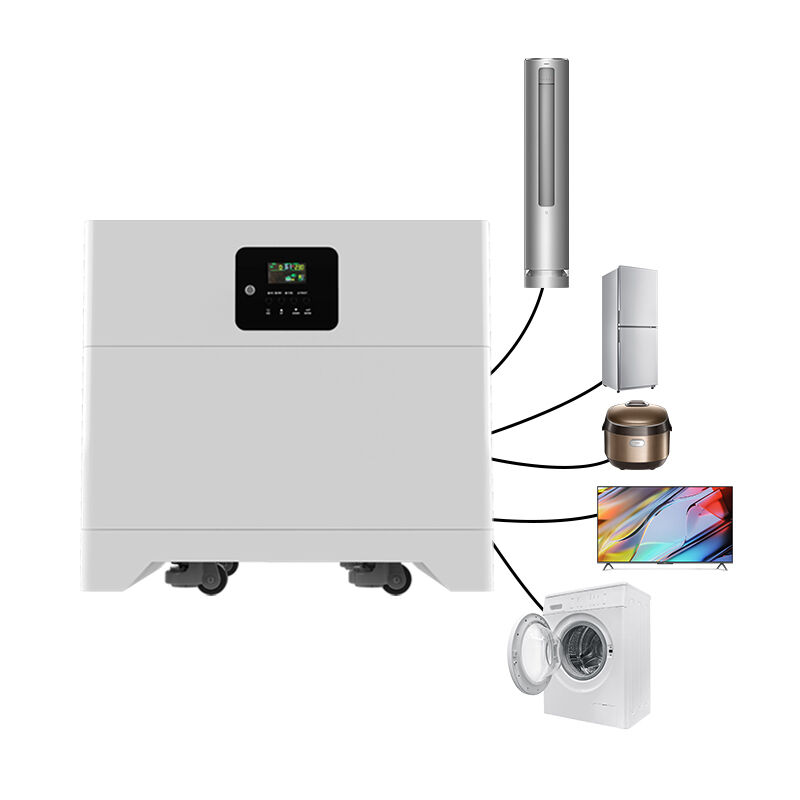 Hệ thống lưu trữ năng lượng gia đình 5000W 10000Wh 3400W MPPT UPS Pin mặt trời gia dụng