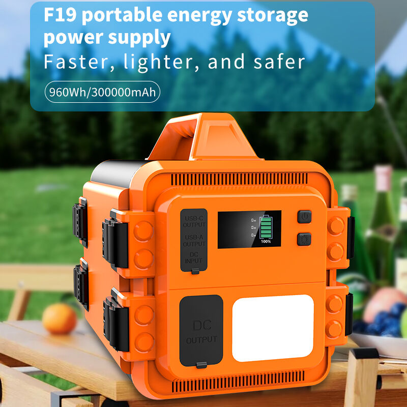 Pengontrol MPPT Stasiun Daya 2500W Dan Panel Surya Untuk Berkemah di Luar Ruangan Dan Cadangan Daya Darurat