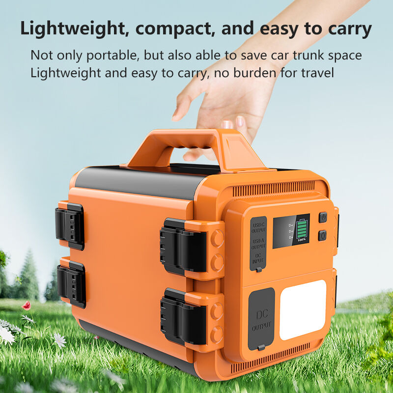 Compact 1200W solar energy generator Outdoor Activities Camping Power Supply