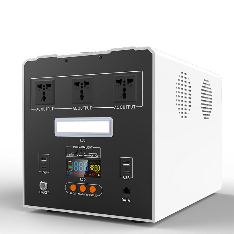 2500W Portable Battery Powered Generator Off Grid For Outdoor Camping