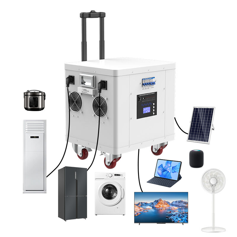 10KWh Output LiFePO4 Portable Power Station 6000 Cycle Life Portable Battery Generator