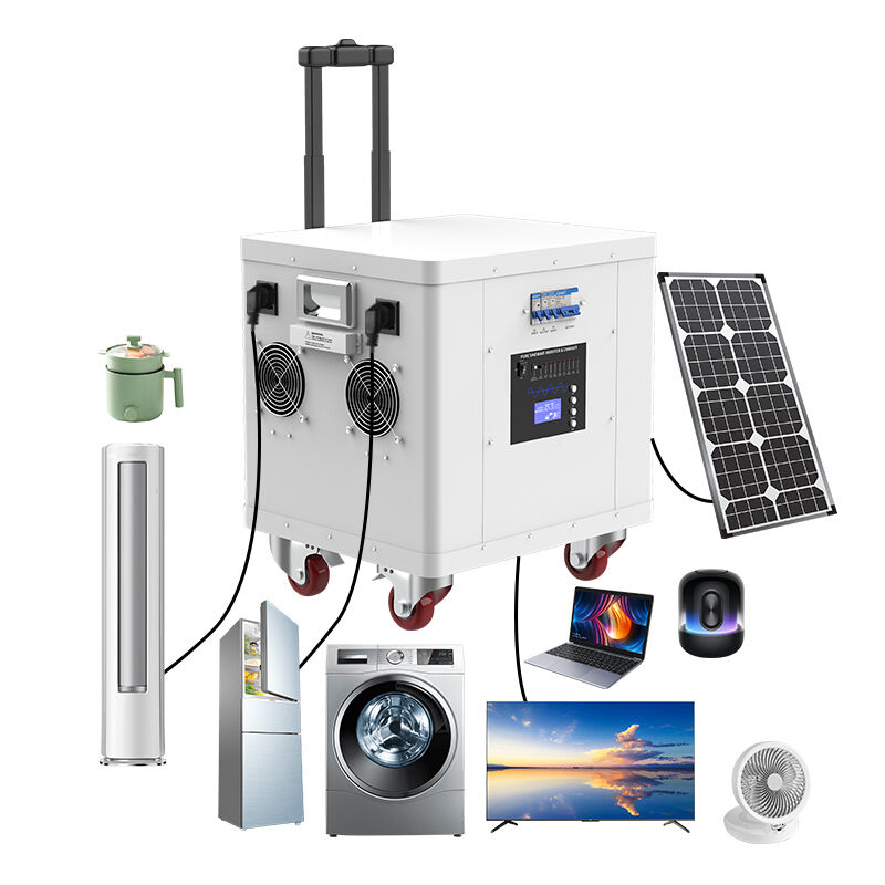 3500W AC LiFePO4 Battery Portable Power Station 6000 Cycle Life For Solar Energy Storage