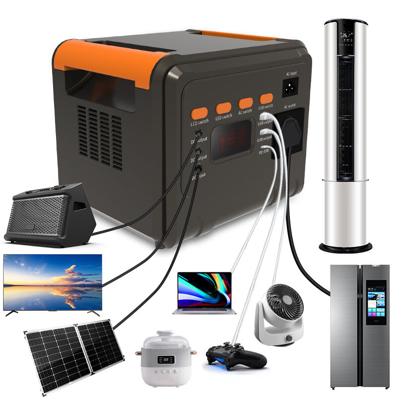 295Wh 300W Portable Power Station MPPT Pure Sine Wave Inverter Portable Solar Generator