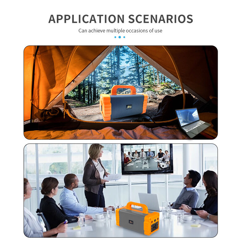 195Wh 300W Portable Power Station Camping Power Supply With LCD Function Display Screen