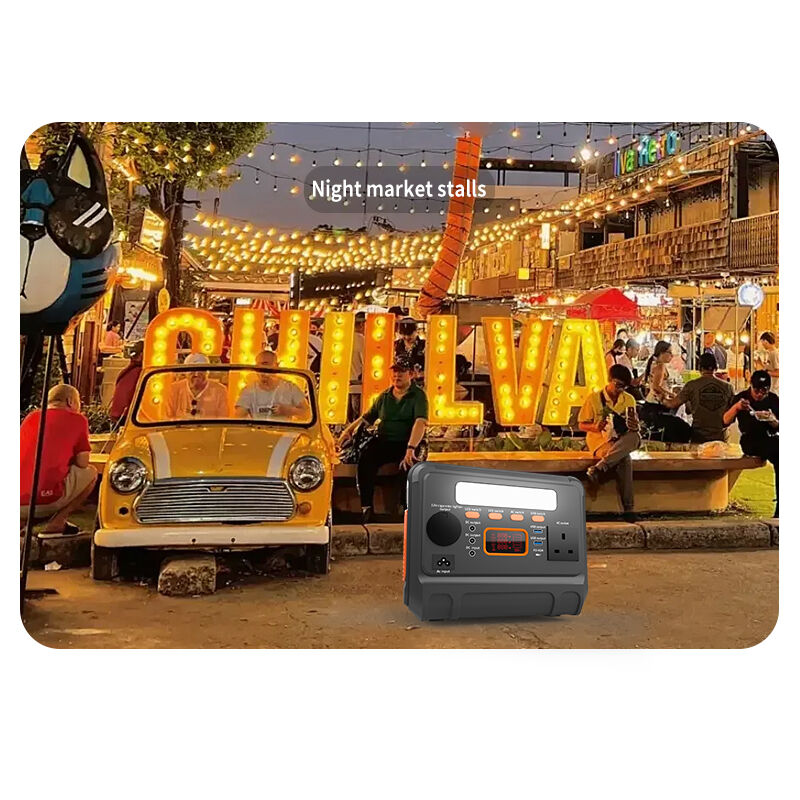 Convenient 600W Portable Power Station Mobile Power Supply For Solar Generator And Energy Storage