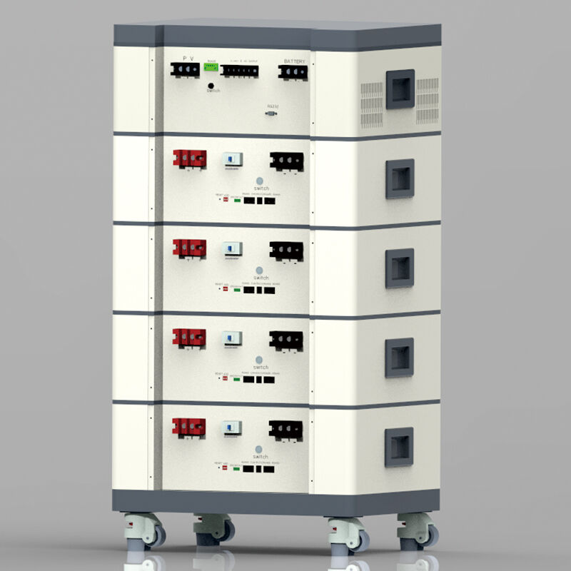 Hệ thống Ắc quy Lưu trữ Năng lượng LiFePO4 20kWh 51.2V 500Ah, Có thể Xếp chồng cho Gia đình