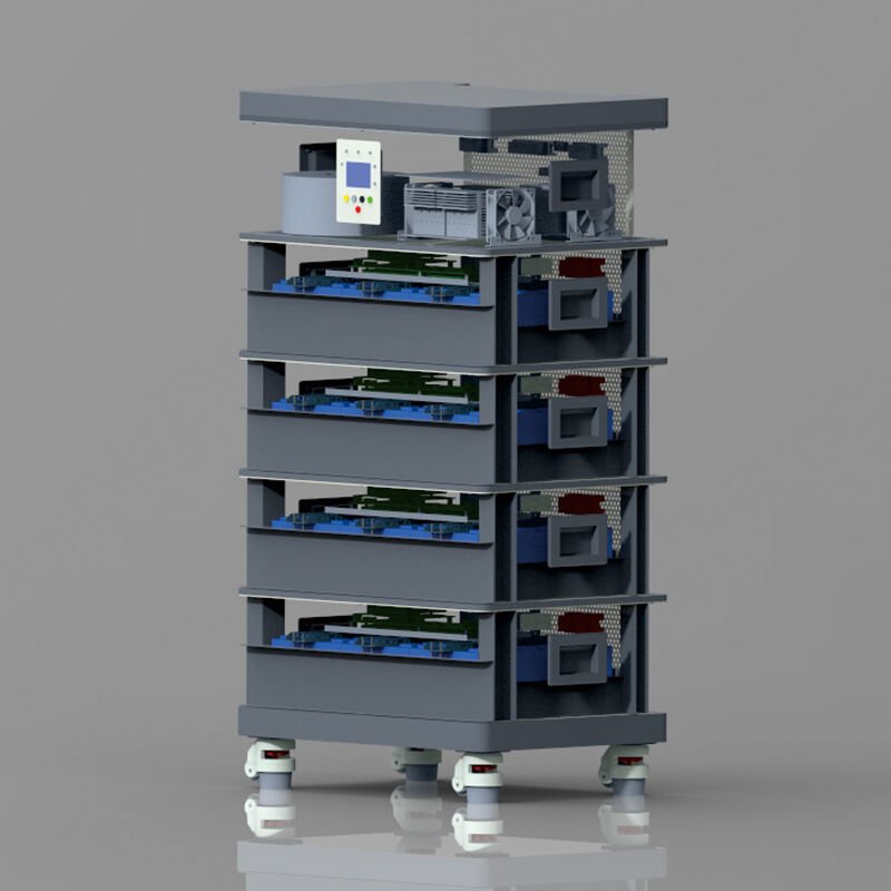 Hệ thống Ắc quy Lưu trữ Năng lượng LiFePO4 20kWh 51.2V 500Ah, Có thể Xếp chồng cho Gia đình