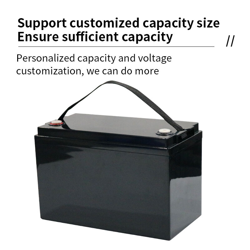 6000 Cycles Lithium Ion Battery Pack 12.8V 100Ah Rechargeable LiFePO4 Battery Pack For Home Use