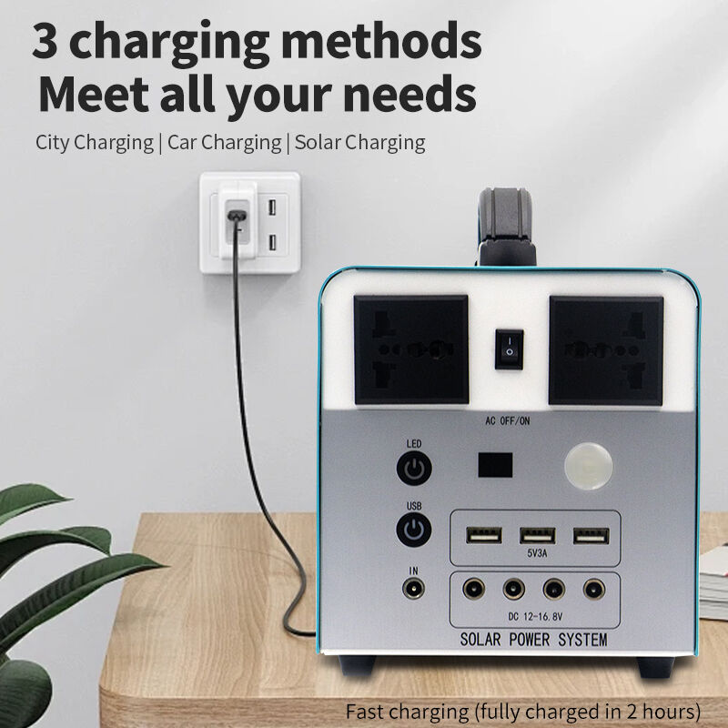 288Wh Battery Capacity 300 Watt Portable Generator 110V 60Hz For Outdoor Camping