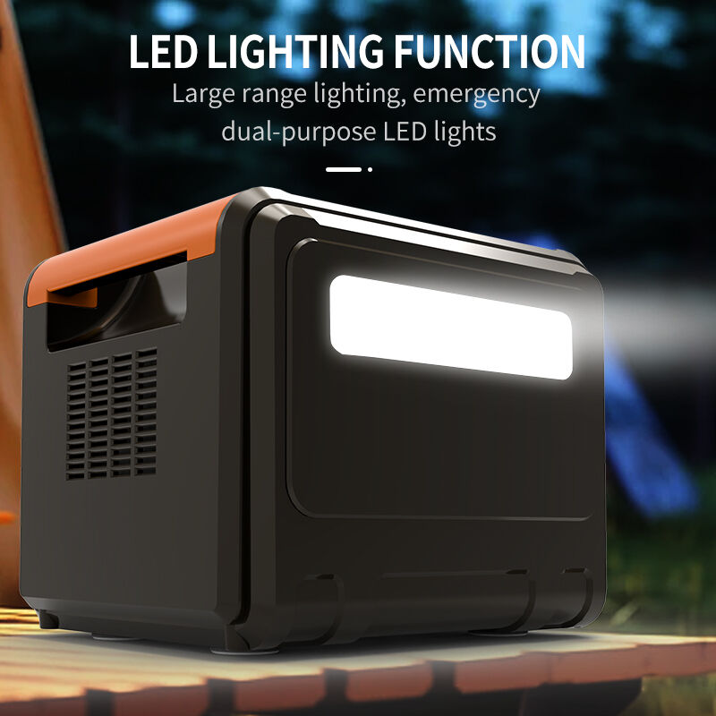 Solar Panel 300W Portable Power Station Outdoor Emergency Mobile Power Supply