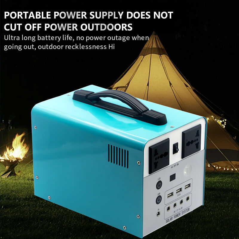 Li-Ion Battery 300w Lifepo4 Solar Generator For Camping And Emergency Backup