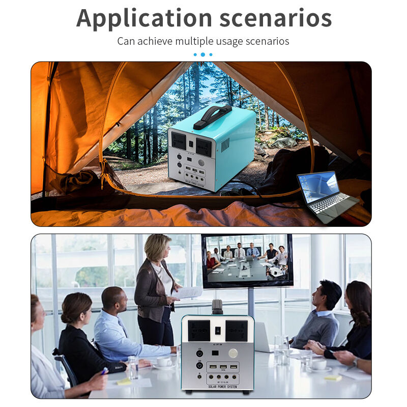 Li-Ion Battery 300w Lifepo4 Solar Generator For Camping And Emergency Backup