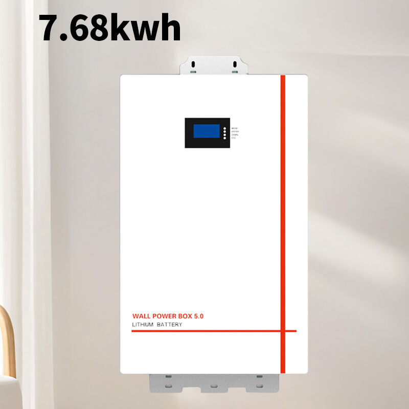 7.68 KWh Home Energy Storage System 51.2V 150Ah LiFePO4 Residential Battery Storage