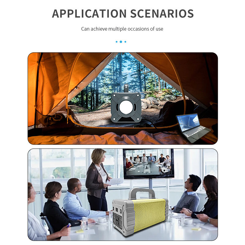 300W Portable Power Station with AC Output 220V/110V USB Output QC18W and TYPE-C Output PD18W