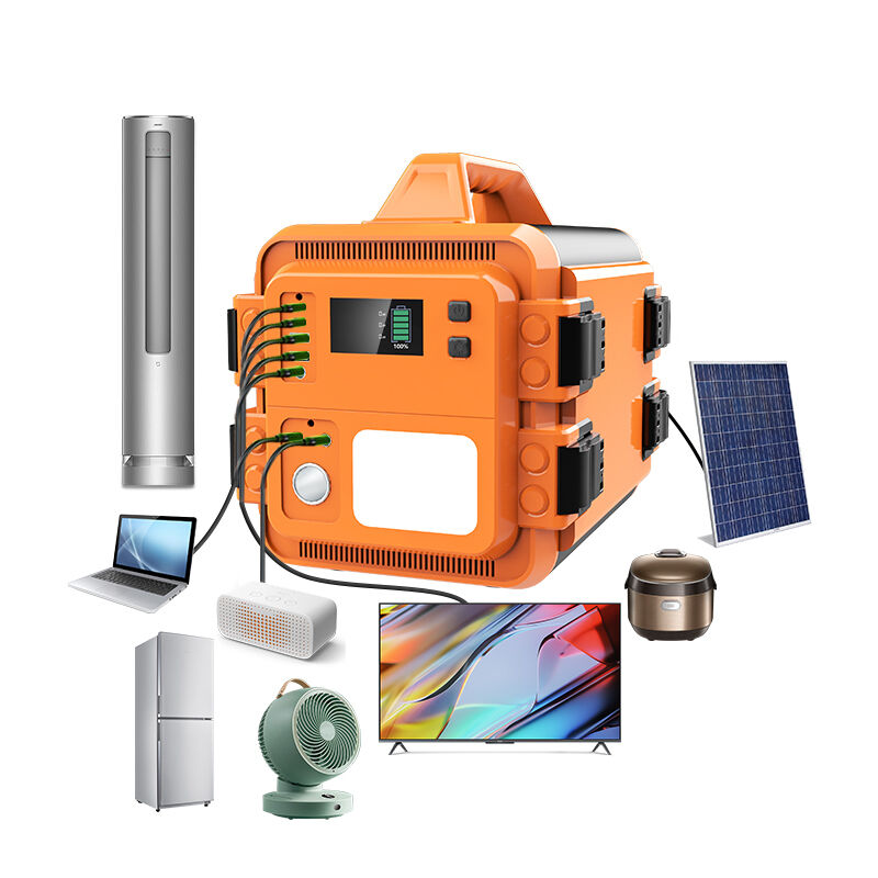 3000 Cycles LiFePO4 Portable Power Station with 65W Type-C and 22.5W USB Outputs for Reliable Energy Storage