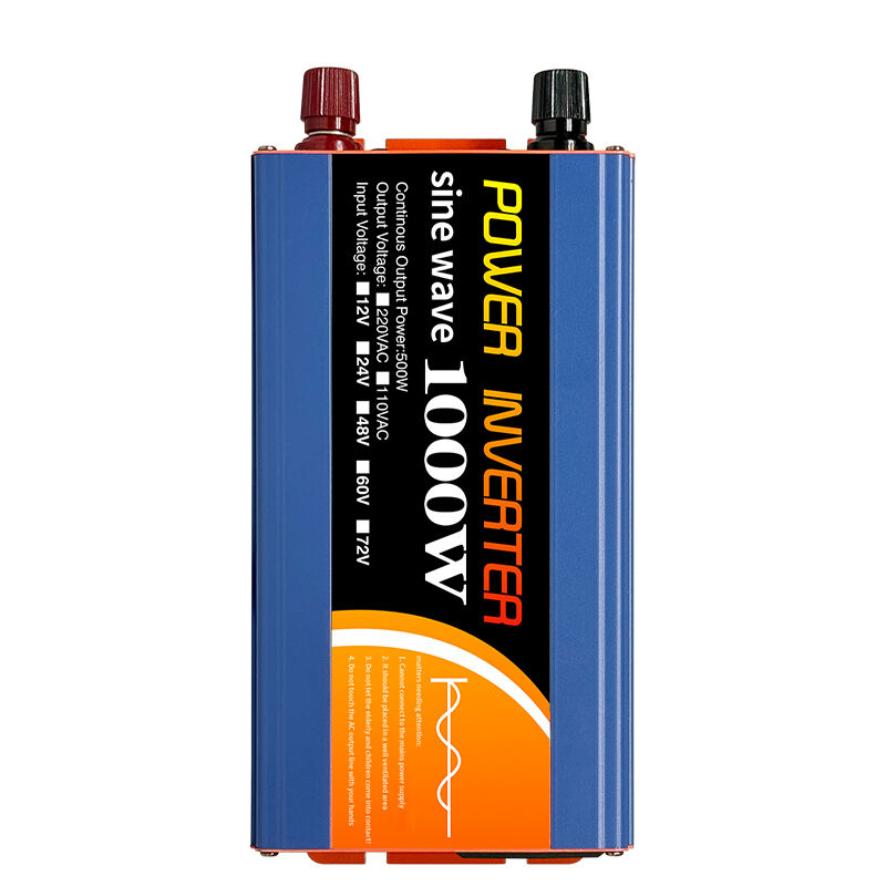 1000W Peak Power Inverter with Pure Sine Wave and Multi-Function Protection for Solar Applications