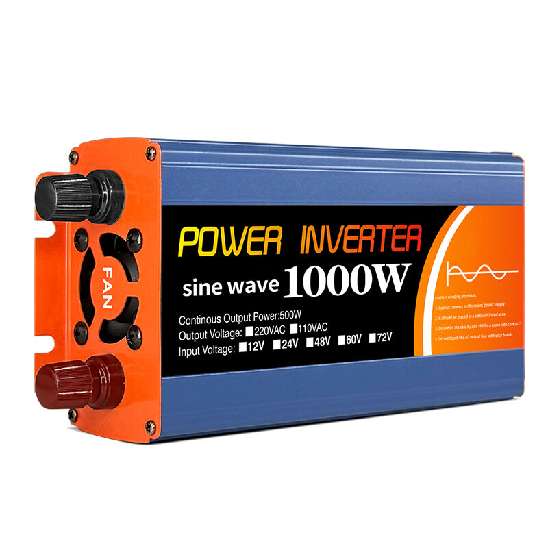 1000W Peak Power Inverter with Pure Sine Wave and Multi-Function Protection for Solar Applications