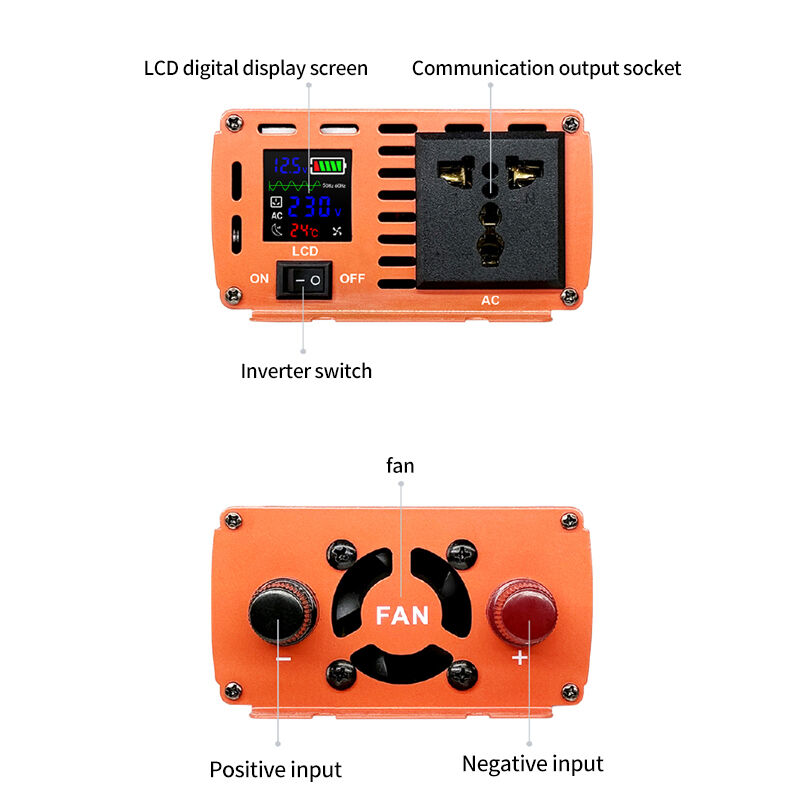 Portable Power Station with 4000W Peak Power 2000W Continuous Power and Advanced Protection Features for Reliable Energy Supply