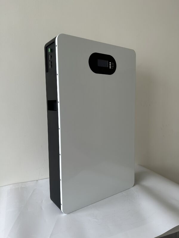 Homewizard P1 Meter 51.2V 200A LiFePO4 Lithium-ion Battery with 10.24KWh Energy Storage System for Home Solar Wall Mounted Installation