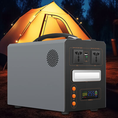 Lithium Ion 600W Portable Power Station Portable Battery Generator For Outdoor Solar Backup
