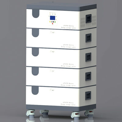 20kWh 51.2V 500Ah LiFePO4 Energy Storage Battery System Stackable For Household